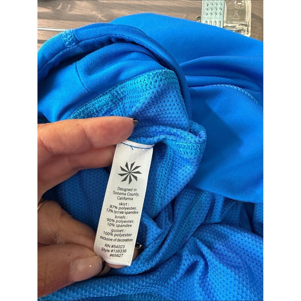 Athleta Blue Athletic Activewear Skort Sz XS - Picture 6 of 7
